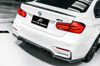 FUTURE DESIGN - BMW M3 F80 / M4 F82 F83 CARBON FIBRE REAR DIFFUSER EXO STYLE