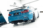 FUTURE DESIGN - BMW M3 F80 / M4 F82 F83 CARBON FIBRE REAR DIFFUSER PSM STYLE