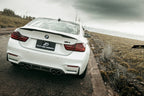 FUTURE DESIGN - BMW M3 F80 / M4 F82 F83 CARBON FIBRE REAR DIFFUSER RKP STYLE