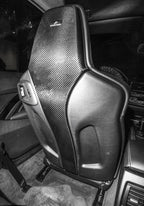 FUTURE DESIGN - BMW M3 F80 / M4 F82 F83 CARBON FIBRE REAR SEAT COVERS