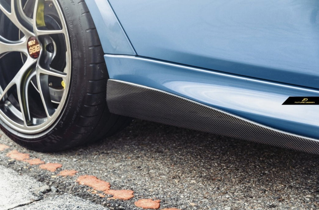 FUTURE DESIGN - BMW M3 F80 / M4 F82 F83 CARBON FIBRE SIDE SKIRTS GT STYLE