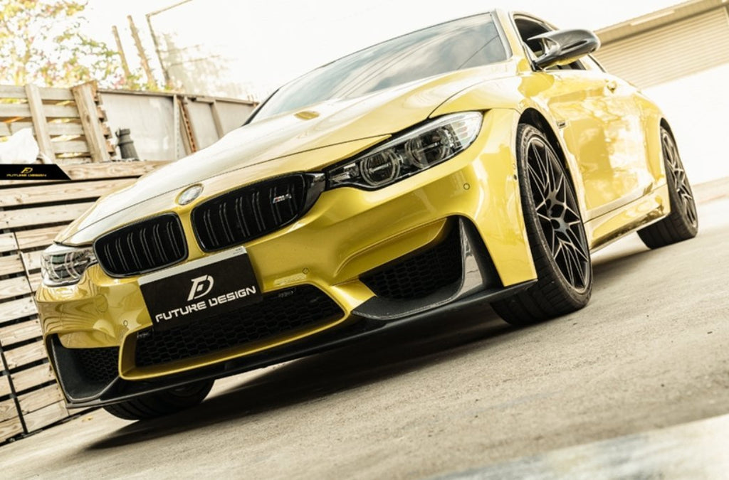 FUTURE DESIGN - BMW M3 F80 / M4 F82 F83 CARBON FIBRE SIDE SKIRTS MP STYLE