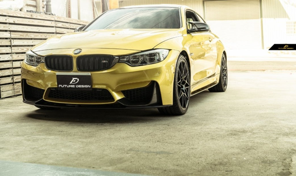 FUTURE DESIGN - BMW M3 F80 / M4 F82 F83 CARBON FIBRE SIDE SKIRTS MP STYLE