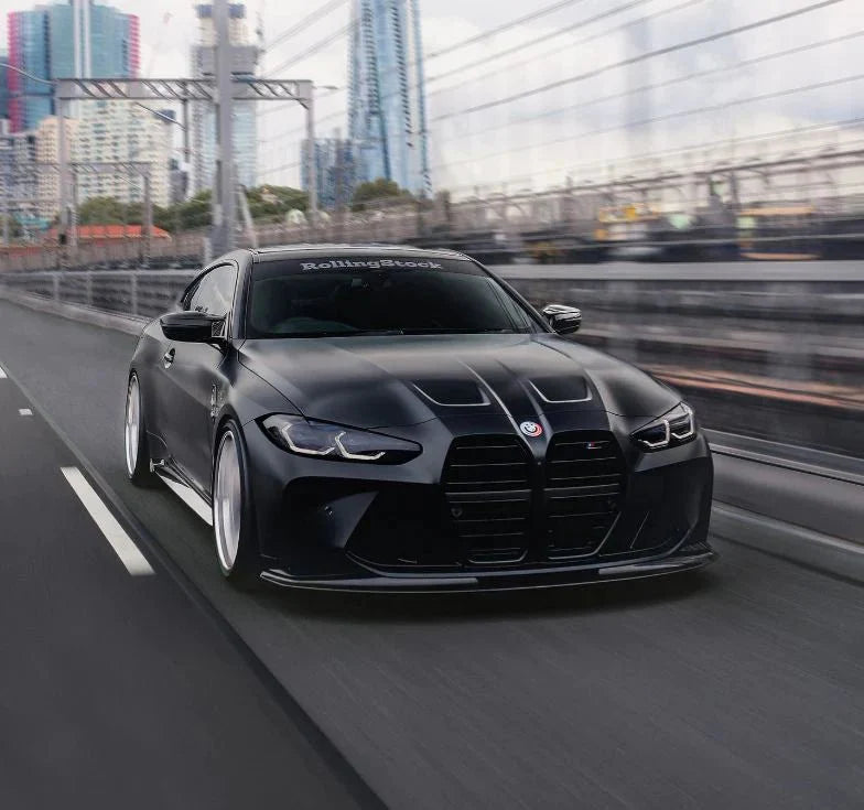 FUTURE DESIGN -  BMW M3 G80 / G81 & BMW M4 G82 / G83 2021+ V1 CARBON FIBRE FRONT LIP