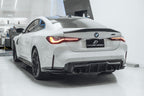 FUTURE DESIGN -  BMW M3 G80 / G81 & BMW M4 G82 / G83 2021+ V1 CARBON FIBRE REAR DIFFUSER
