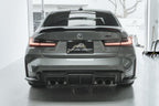 FUTURE DESIGN -  BMW M3 G80 / G81 & BMW M4 G82 / G83 2021+ V1 CARBON FIBRE REAR DIFFUSER