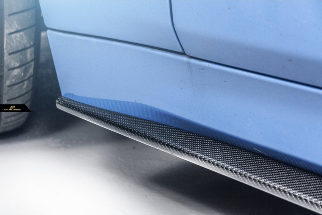 FUTURE DESIGN - BMW M4 F82 F83 CARBON FIBRE SIDE SKIRTS 3D STYLE