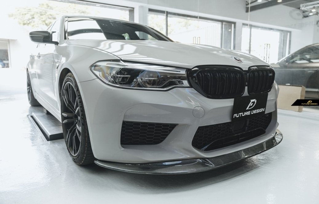 FUTURE DESIGN - BMW M5 F90 2017-20 CARBON FIBRE FRONT LIP