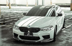 FUTURE DESIGN - BMW M5 F90 2017-20 CARBON FIBRE FRONT LIP 3D STYLE