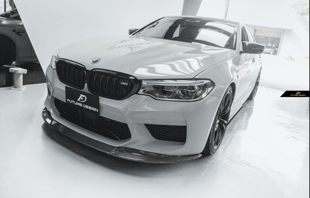 FUTURE DESIGN - BMW M5 F90 2017-20 CARBON FIBRE FRONT LIP