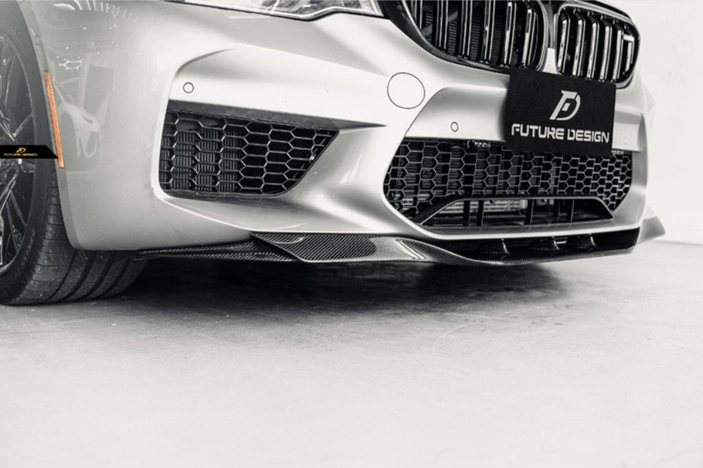 FUTURE DESIGN - BMW M5 F90 2017-20 CARBON FIBRE FRONT LIP RKP STYLE