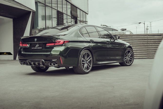 FUTURE DESIGN - BMW M5 F90 & 5 SERIES G30 CARBON FIBRE GT STYLE SIDE SKIRTS