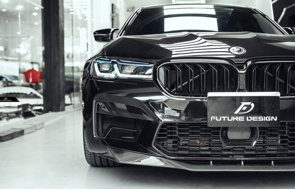 FUTURE DESIGN - BMW M5 F90 LCI CARBON FIBRE FRONT LIP