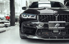 FUTURE DESIGN - BMW M5 F90 LCI CARBON FIBRE FRONT LIP