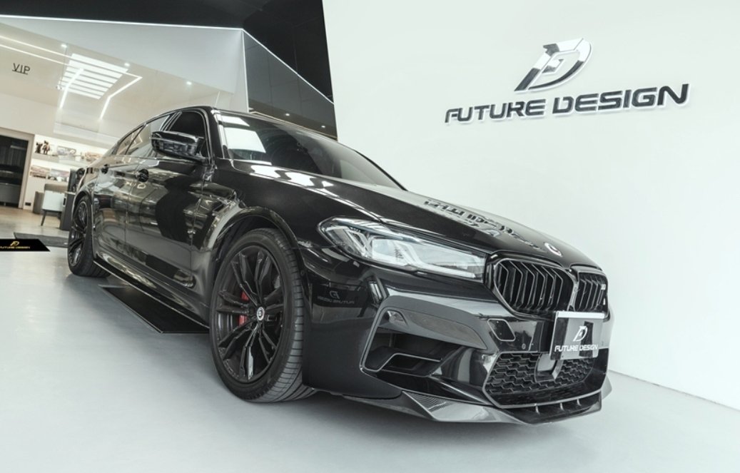 FUTURE DESIGN - BMW M5 F90 LCI CARBON FIBRE FRONT LIP