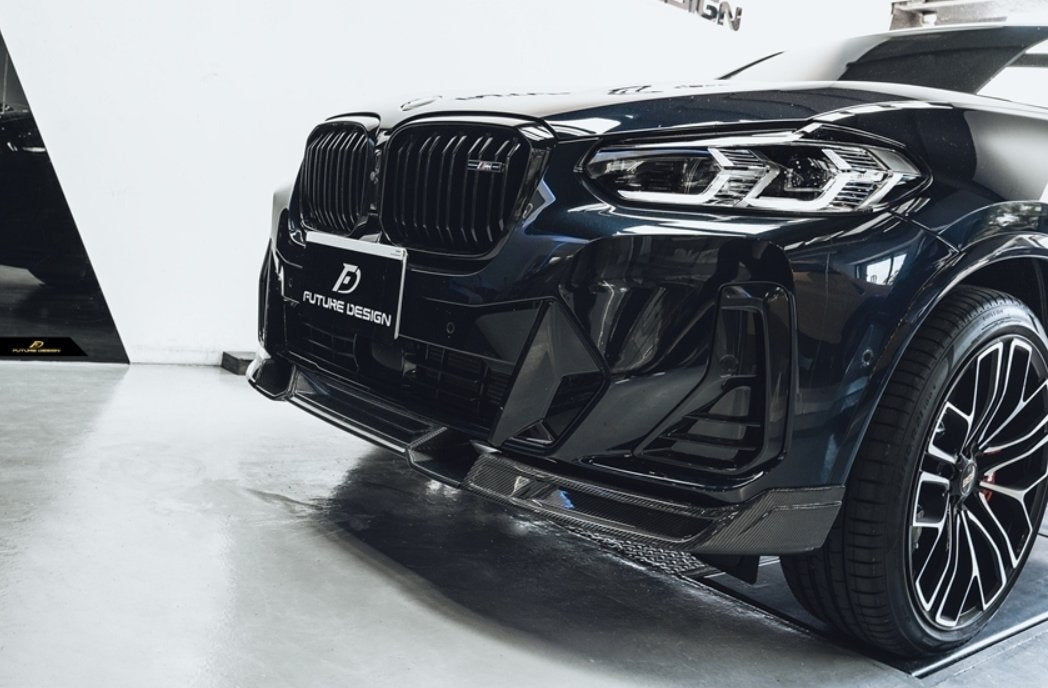 FUTURE DESIGN - BMW X4 G02 LCI DRY CARBON FIBRE FRONT LIP