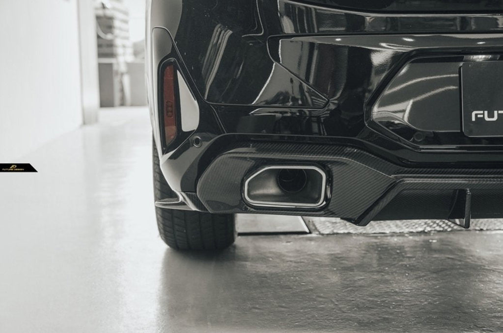 FUTURE DESIGN - BMW X4 G02 LCI DRY CARBON FIBRE REAR DIFFUSER
