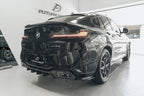 FUTURE DESIGN - BMW X4 G02 LCI DRY CARBON FIBRE REAR DIFFUSER