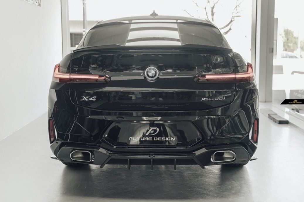 FUTURE DESIGN - BMW X4 G02 LCI DRY CARBON FIBRE REAR DIFFUSER