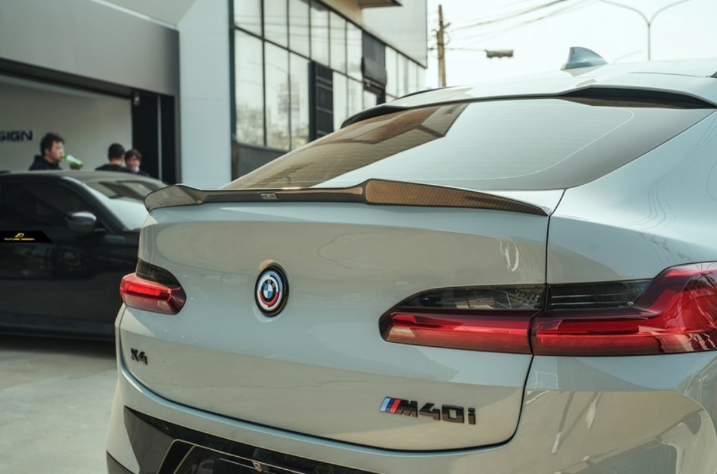 FUTURE DESIGN - BMW X4 G02 LCI DRY CARBON FIBRE REAR SPOILER