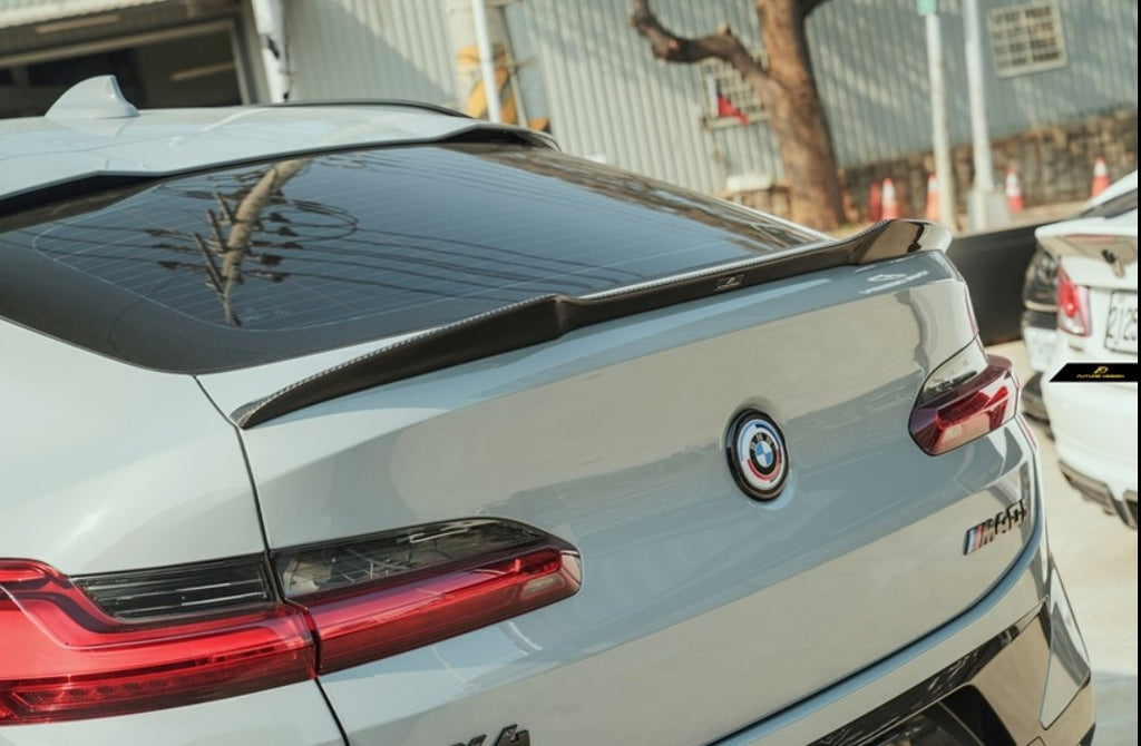 FUTURE DESIGN - BMW X4 G02 LCI DRY CARBON FIBRE REAR SPOILER