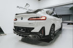 FUTURE DESIGN - BMW X4 G02 LCI DRY CARBON FIBRE SIDE SKIRTS