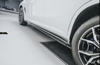 FUTURE DESIGN - BMW X4 G02 LCI DRY CARBON FIBRE SIDE SKIRTS