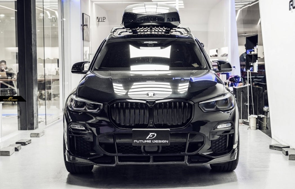 FUTURE DESIGN - BMW X5 G05 DRY CARBON FIBRE FRONT LIP