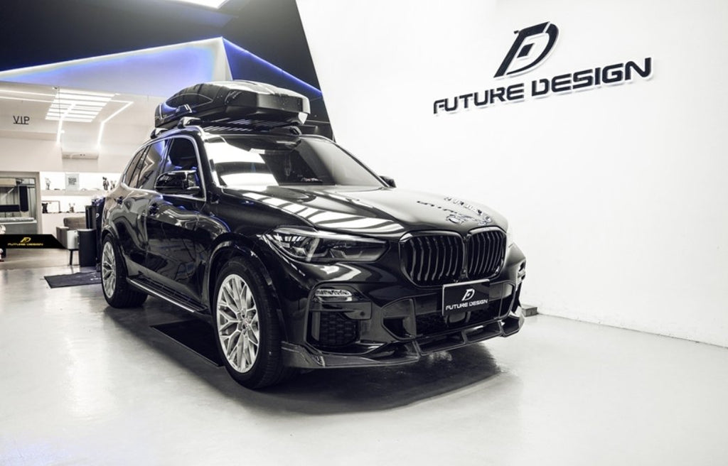 FUTURE DESIGN - BMW X5 G05 DRY CARBON FIBRE FRONT LIP