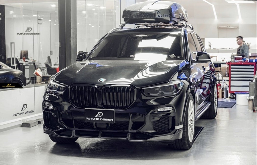 FUTURE DESIGN - BMW X5 G05 DRY CARBON FIBRE FRONT LIP