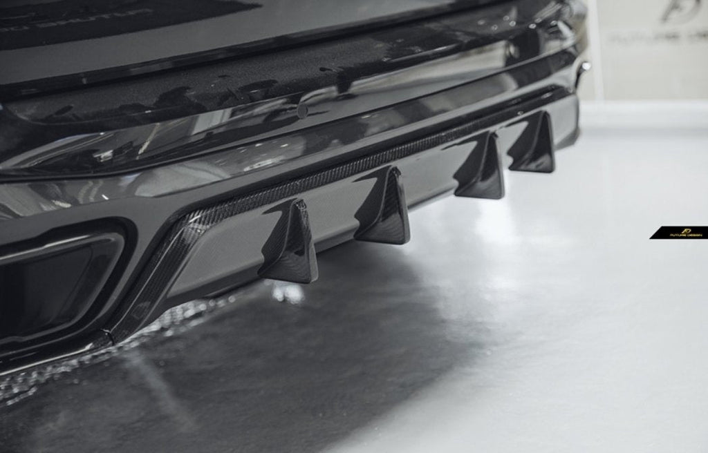 FUTURE DESIGN - BMW X5 G05 DRY CARBON FIBRE REAR DIFFUSER