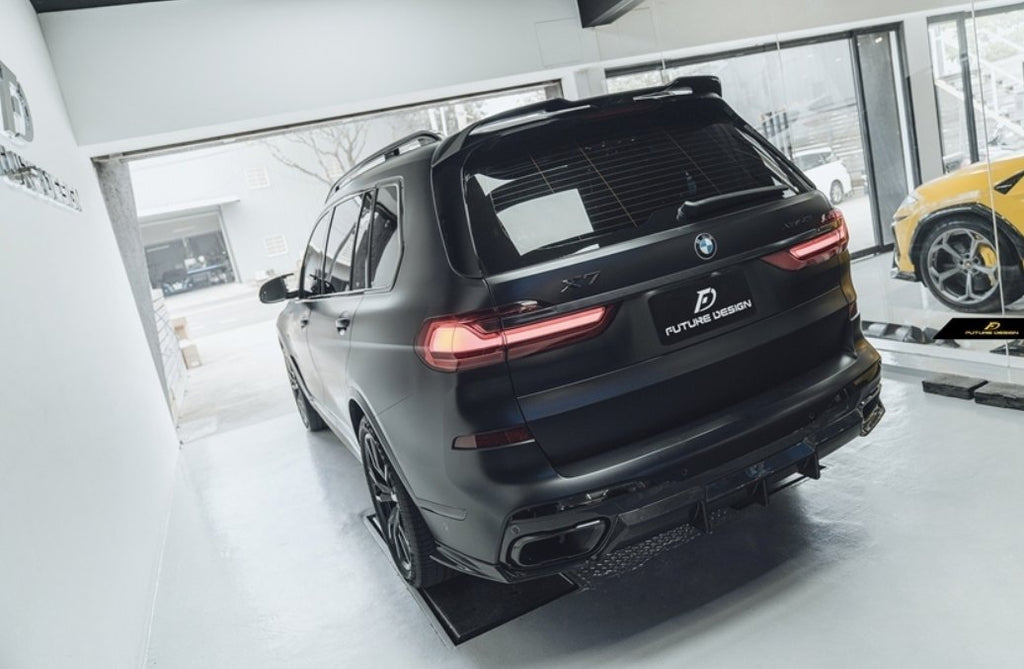 FUTURE DESIGN - BMW X7 G07 CARBON FIBRE REAR SPOILER