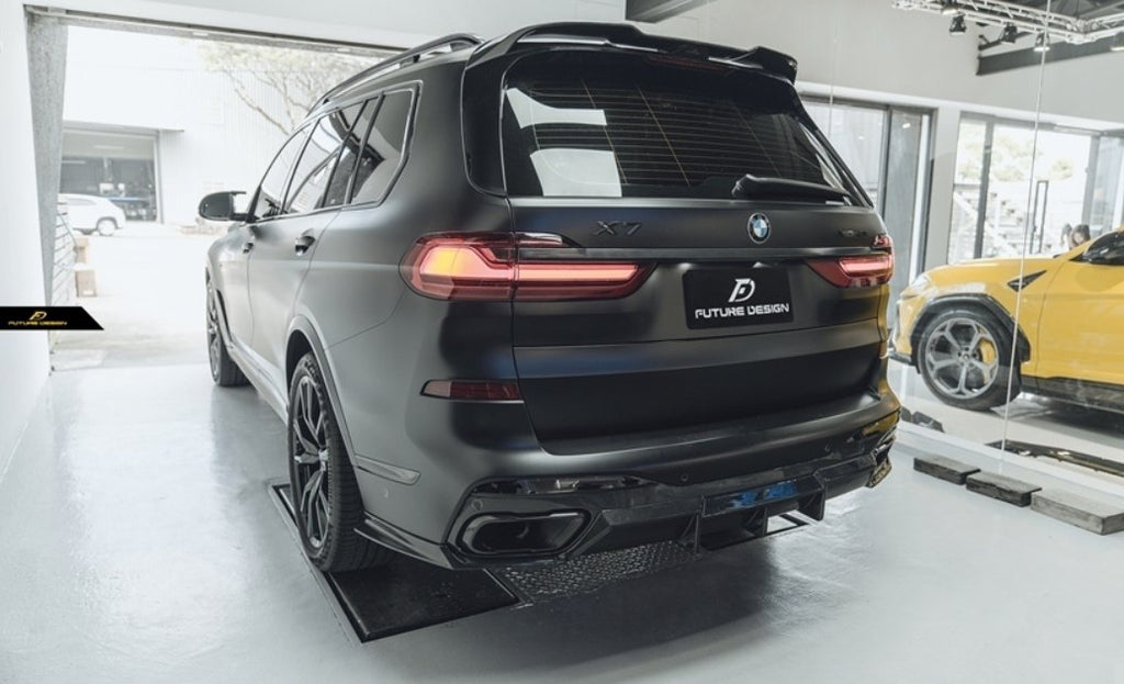 FUTURE DESIGN - BMW X7 G07 CARBON FIBRE REAR SPOILER