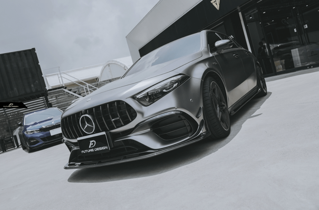 FUTURE DESIGN - MERCEDES BENZ A CLASS A45 W177 CARBON FIBER FRONT LIP