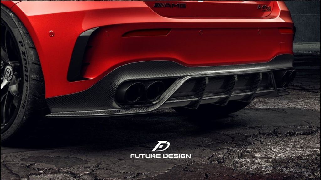 FUTURE DESIGN - MERCEDES BENZ  A CLASS W177 A35 / A45 REAR DIFFUSER