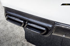 FUTURE DESIGN - MERCEDES BENZ C COUPE / C63 W205 CARBON FIBRE REAR DIFFUSER