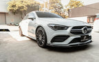 FUTURE DESIGN - MERCEDES BENZ C118 C250 CLA 35 CARBON FIBRE FRONT LIP