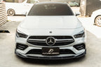 FUTURE DESIGN - MERCEDES BENZ C118 C250 CLA 35 CARBON FIBRE FRONT LIP