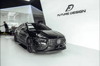 FUTURE DESIGN - MERCEDES BENZ C118 C250 CLA 35 CARBON FIBRE FRONT LIP V2