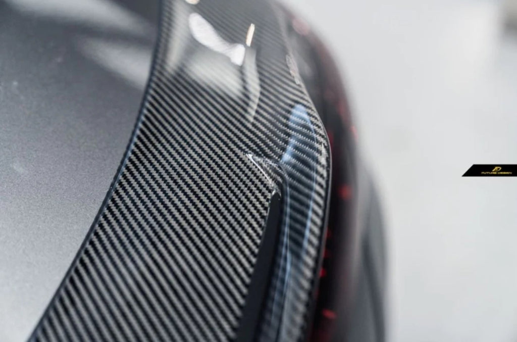 FUTURE DESIGN - MERCEDES BENZ C118 C250 CLA 35 CLA 45 CARBON FIBRE REAR SPOILER GT STYLE