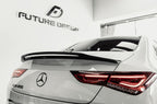 FUTURE DESIGN - MERCEDES BENZ C118 C250 CLA 35 CLA 45 CARBON FIBRE REAR SPOILER GT STYLE