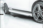 FUTURE DESIGN - MERCEDES BENZ C118 C250 CLA 35 CLA 45 CARBON FIBRE SIDE SKIRTS