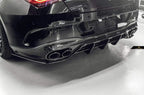 FUTURE DESIGN - MERCEDES BENZ C118 CLA35 CLA45 CARBON FIBRE REAR DIFFUSER