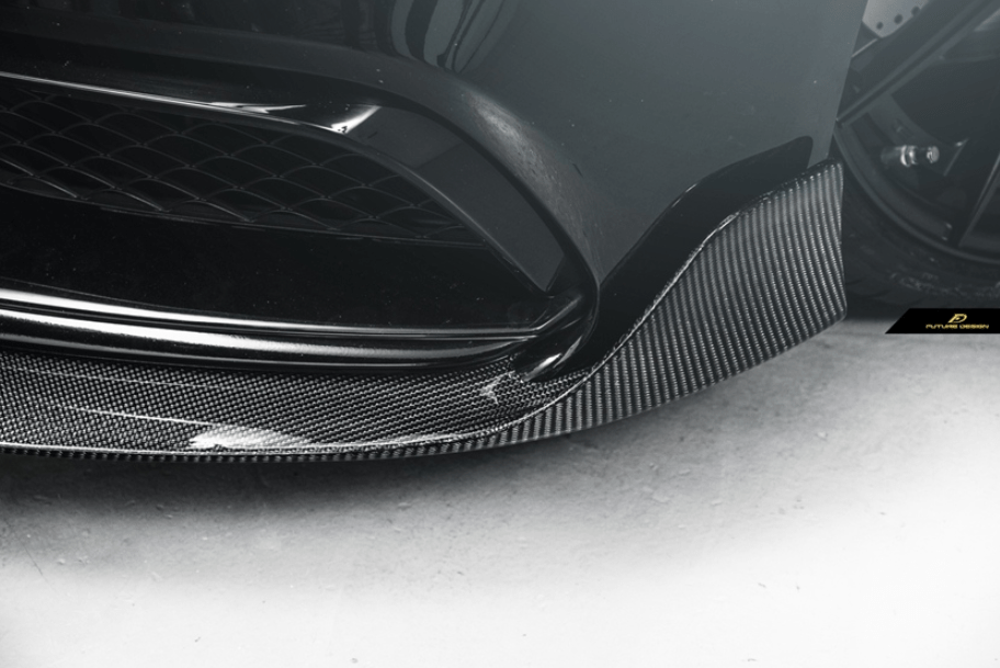 FUTURE DESIGN - MERCEDES BENZ C63 C63S W205 CARBON FIBRE FRONT LIP