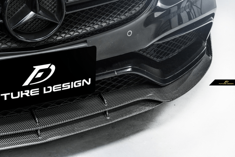 FUTURE DESIGN - MERCEDES BENZ C63 C63S W205 CARBON FIBRE FRONT LIP