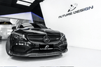 FUTURE DESIGN - MERCEDES BENZ C63 C63S W205 CARBON FIBRE FRONT LIP