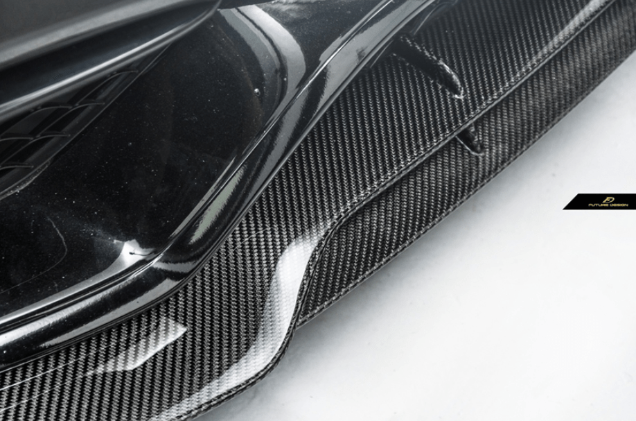 FUTURE DESIGN - MERCEDES BENZ C63 C63S W205 CARBON FIBRE FRONT LIP