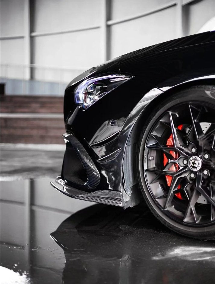 FUTURE DESIGN - MERCEDES BENZ CLA 35 CLA 45 CARBON FIBRE FRONT LIP GT STYLE