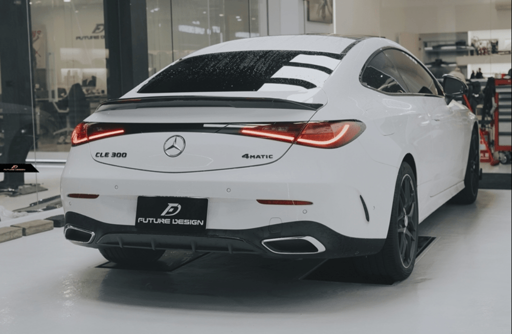 FUTURE DESIGN - MERCEDES BENZ CLE COUPE W236 2024+ DRY CARBON FIBER REAR SPOILER
