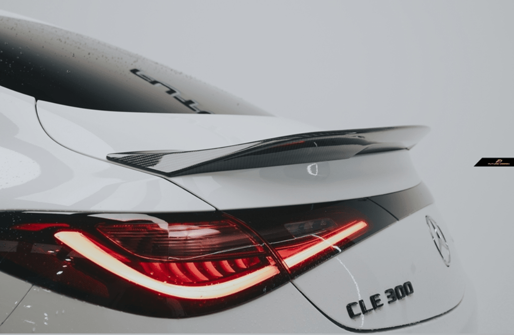 FUTURE DESIGN - MERCEDES BENZ CLE COUPE W236 2024+ DRY CARBON FIBER REAR SPOILER